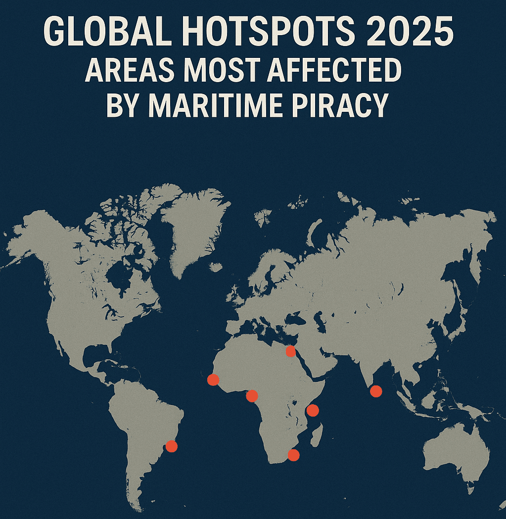 Global Hotspots 2025: 10 Areas Most Affected by Maritime Piracy