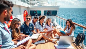 Managing Course Study While on Ship: Tips for Cruise Crew Enrolling in PSA