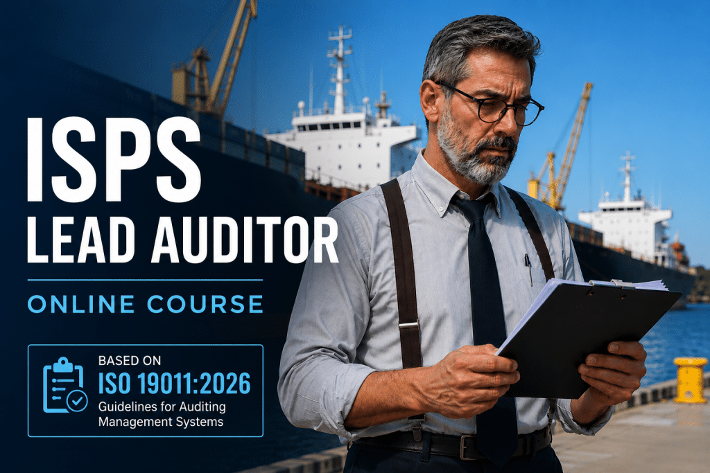 ISPS Lead Internal Auditor, Iso 19011:2026 – Online Course