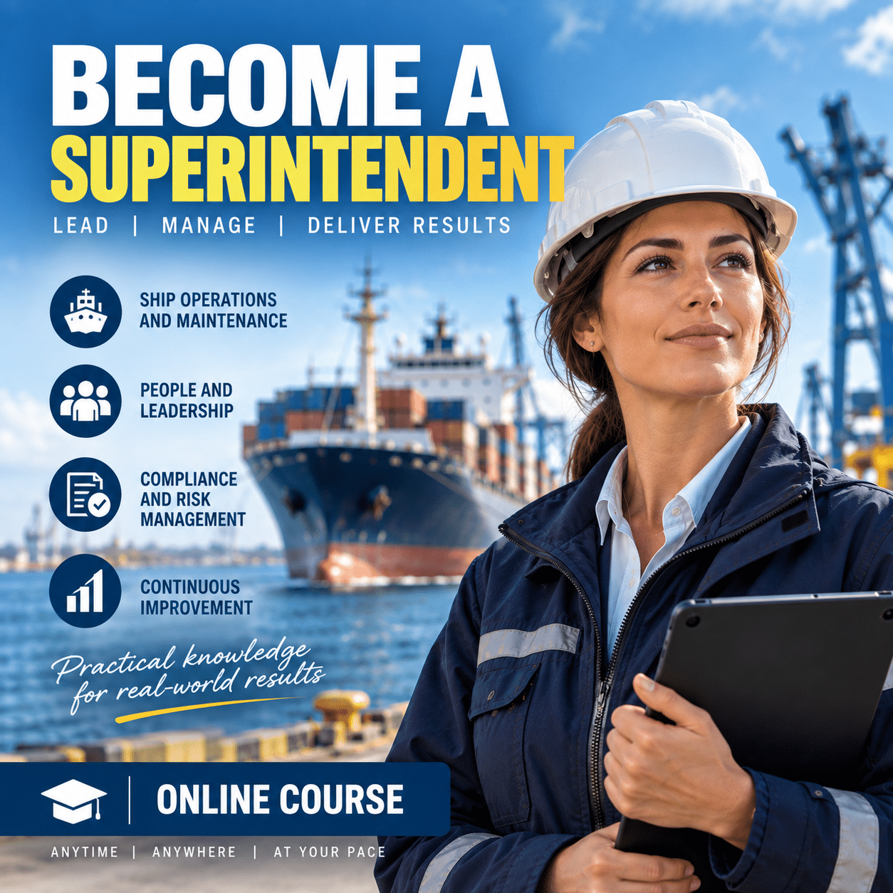 Become a Superintendent, online course
