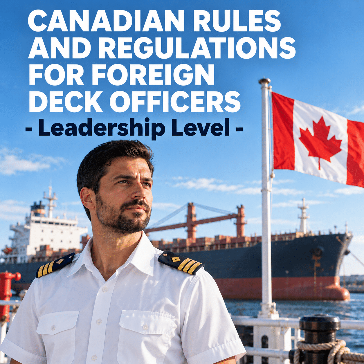 Canadian Rules & Regulations for Deck Officers, Leadership Level, online course