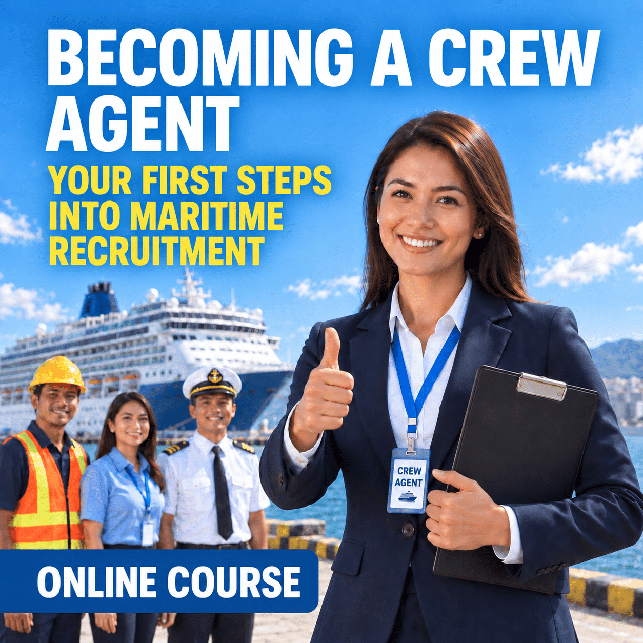 Become a Crew Agent MasterClass, online course