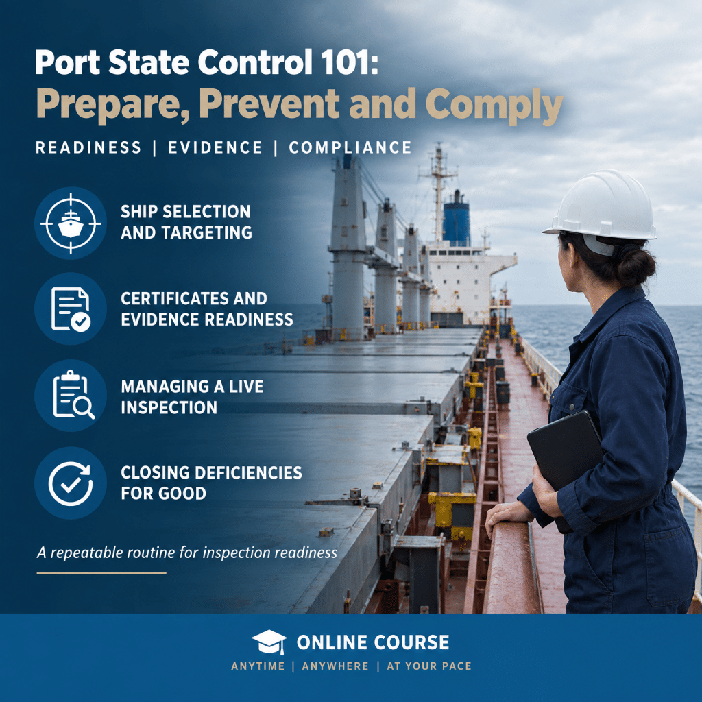 Port State Control 101: Prepare, Prevent And Comply