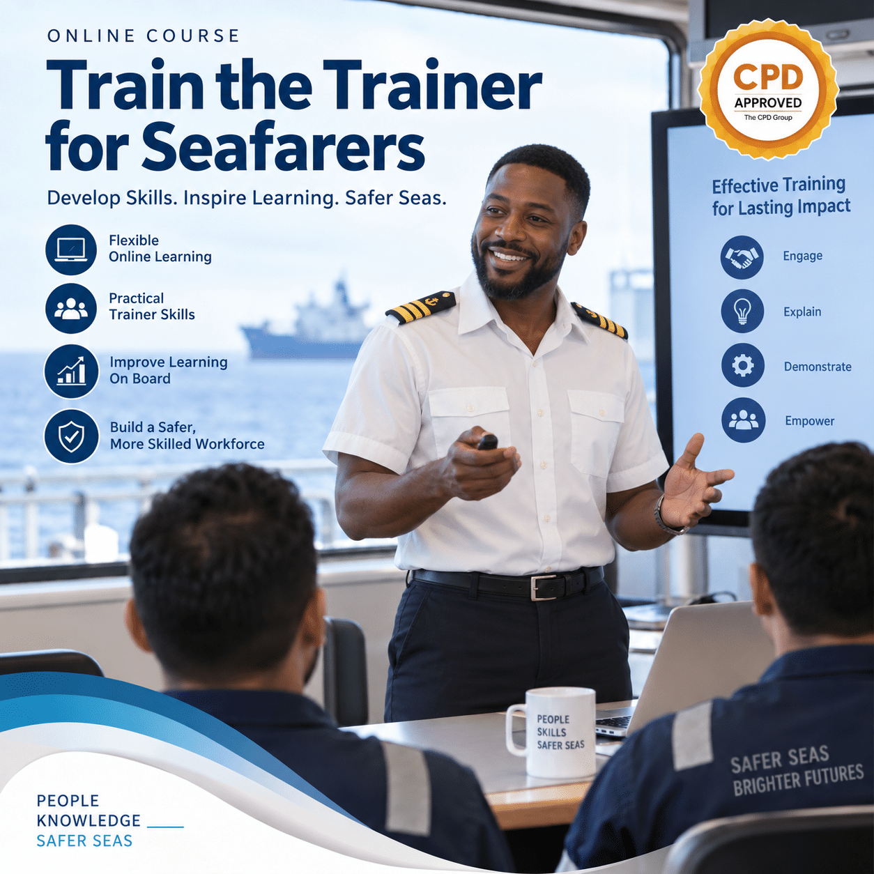 Train the Trainer for Seafarers, CPD online course
