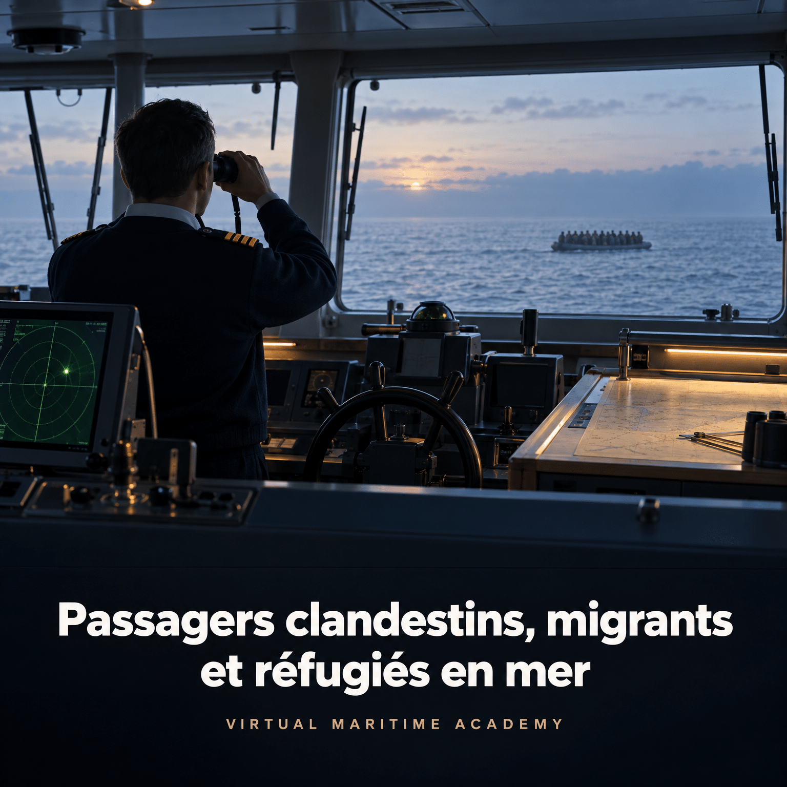 Passagers clandestins, migrants et réfugiés en mer — cours en ligne