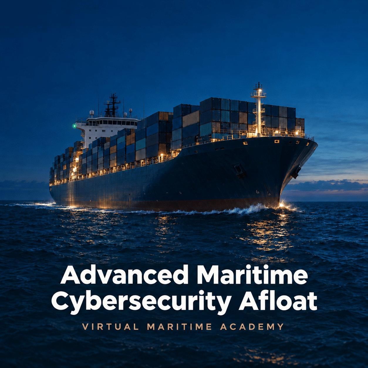 Advanced Maritime Cybersecurity Afloat — online course for shipboard officers